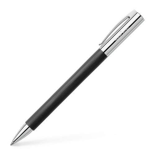 148130_Ambition precious resin twist ballpoint pen, B, black